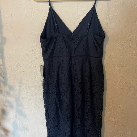 ASTR LACE BLUE DRESS - Picture 5 of 5